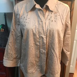 Chico’s Cut-out Jacket